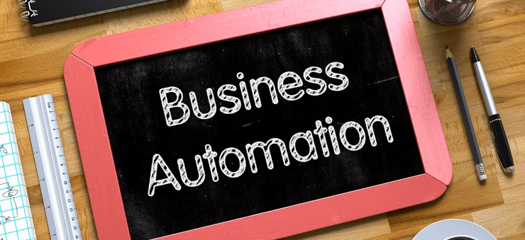 Business Automation skilt
