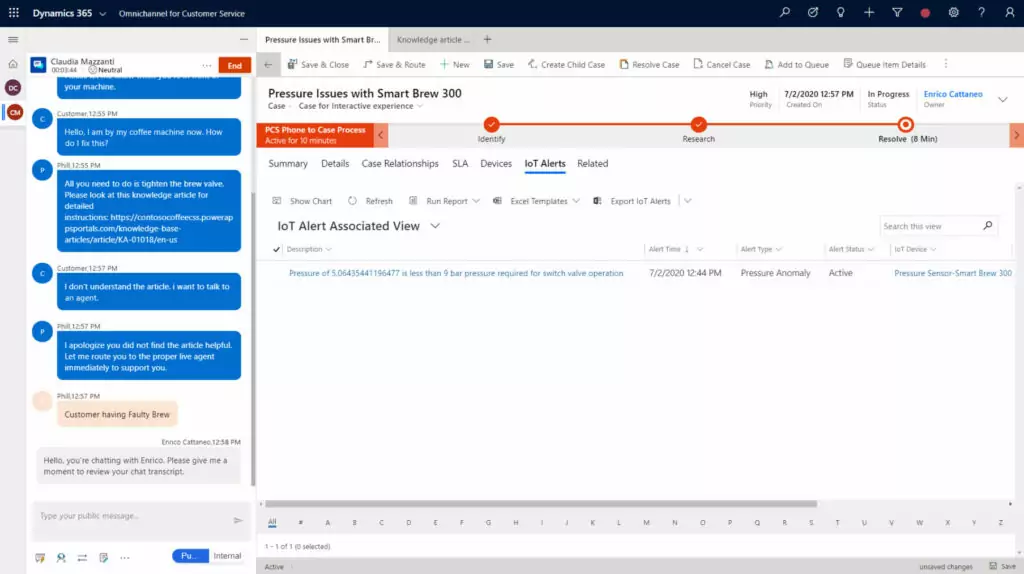 Microsoft Dynamics 365 customer engagement